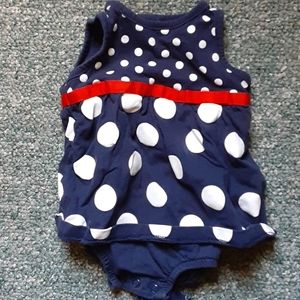 Summer button up onsie